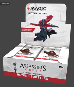 SEALED CASE! 12x Beyond Booster Box Assassin's Creed MTG ACR - Image 2