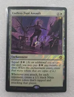 Endless Foot Assault (Surge Foil) Commander: Teenage Mutant Ninja Turtles Foil - Image 1