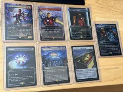 MTG MAGIC SECRET LAIR IRON MAN 2024 RAINBOW FOIL FULL SET, PACK TO SLEEVE - Image 2