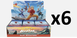 Magic MTG Avatar The Last Airbender PLAY Booster 6-Box CASE SEALED - Image 1