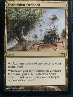 MTG 1x Forbidden Orchard # 276 Champions of Kamigawa Magic the Gathering x1 LP - Image 1