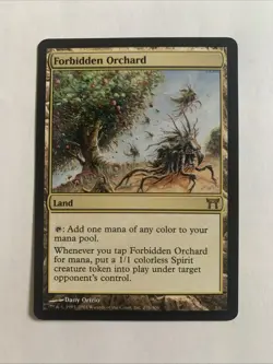 MTG 1x Forbidden Orchard # 276 Champions of Kamigawa Magic the Gathering x1 LP - Image 2