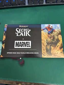MTG Secret Lair x Marvel's Spider-Man: Daily Bugle Breaking News Non Foil Sealed - Image 1