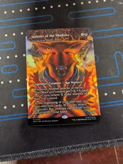 Splinter of the Shadows - Ashcoat of the Shadow Swarm (Borderless) #6 MTG PZA - Image 3