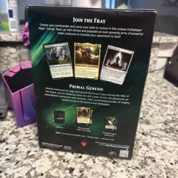 MTG Commander 2019 Primal Genesis Naya Magic Commander Deck NEW Factory Sealed 630509892495 - Image 2