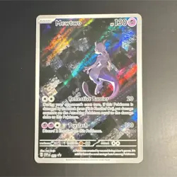 Pokemon TCG Mewtwo 052 Sv: Scarlet & Violet Promo Holo 130 HP Basic - Image 1