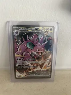 Pokemon TCG Team Rocket's Nidoking EX 233/182 Sir, Destined Rivals ✅ - Image 1