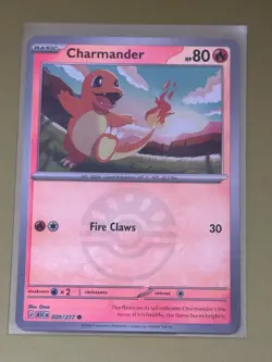 Charmander 020/217 Friend Ball Reverse Holo Ascended Heroes Pokemon TCG ASC - Image 1