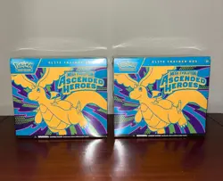 Set of 2x - Pokemon TCG Ascended Heroes Elite Trainer Box ETB Factory Sealed - Image 1