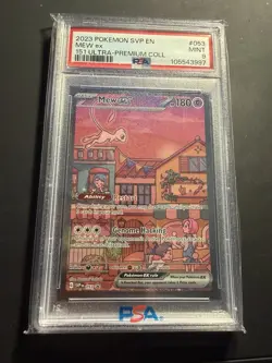 2023 POKEMON SVP EN MEW ex 151 ULTRA-PREMIUM COLLECTION #053 MINT PSA 9 🔥 - Image 1