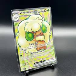 Whimsicott ex #157/086 Ultra Rare Holo SV: White Flare Pokemon NM - Image 2