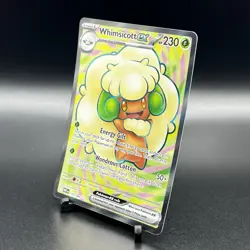 Whimsicott ex #157/086 Ultra Rare Holo SV: White Flare Pokemon NM - Image 3