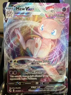 Pokemon TCG - Mew VMAX - 114/264 - Full Art Ultra Rare - Fusion Strike - MINT - Image 1