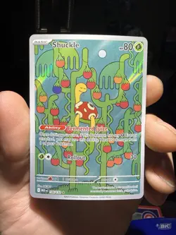 SHUCKLE 136/132 ILLUSTRATION RARE MEGA EVOLUTION POKEMON NM/M - Image 1