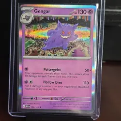 Gengar 094/165 Sv: Scarlet & Violet 151 Reverse Holo Rare 130 HP Pokemon TCG - Image 1