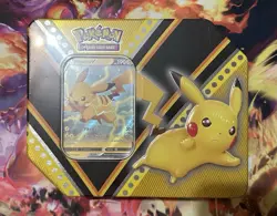 Pokemon TCG: V Powers Tin PIKACHU NEW Factory Sealed NEW - Image 1