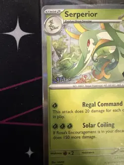 Pokemon TCG Perfect Order - Staff Promo Sealed (Set of 4) - Image 2