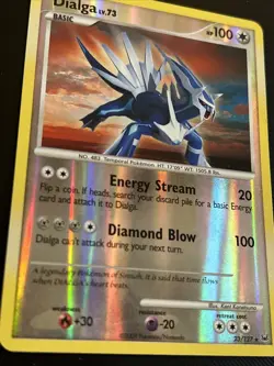 Pokemon: Dialga 23/127 Platinum 2009 Reverse Holo NM/LP - Image 2