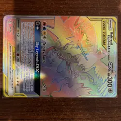 Pokemon Hidden Fates Secret Rare Rainbow Moltres Zapdos Articuno GX 69/68 NM - Image 1