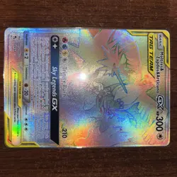 Pokemon Hidden Fates Secret Rare Rainbow Moltres Zapdos Articuno GX 69/68 NM - Image 2