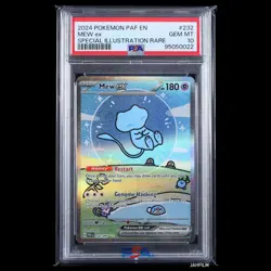 PSA 10 Pokemon 2024 PAF EN Mew ex Special Illustration Rare #232 Bubble Mew - Image 1