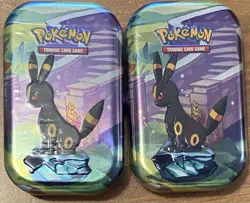 POKEMON TCG UMBREON TIN: SCARLET & VIOLET: PRISMATIC EVOLUTIONS MINI (1) - Image 3