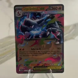 Pokemon TCG Mega Charizard X EX Double Rare Holo 360 HP 013/094 Eng - Image 1