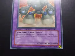 Yugioh - Elemental Hero Mudballman MDP2-EN002 Rare Promo - Image 3