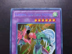 Yugioh - Elemental Hero Flame Wingman LCGX-EN045 Secret Rare 1st Edition - Image 2