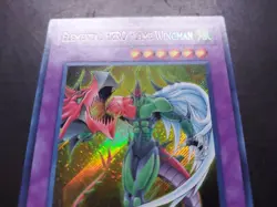 Yugioh - Elemental Hero Flame Wingman LCGX-EN045 Secret Rare 1st Edition - Image 4