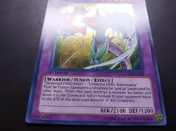 Yugioh - Elemental Hero Flame Wingman LCGX-EN045 Secret Rare 1st Edition - Image 5