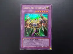 Yugioh - Elemental Hero Thunder Giant TLM-EN036 Ultra Rare 1st Edition - Image 1