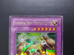 Yugioh - Elemental Hero Thunder Giant TLM-EN036 Ultra Rare 1st Edition - Image 2