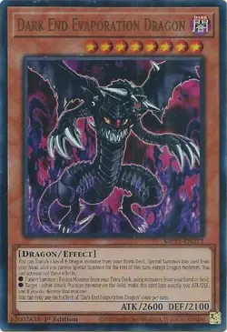 Yugioh! Dark End Evaporation Dragon - MP25-EN212 - Ultra Rare - 1st Edition Near - Image 1