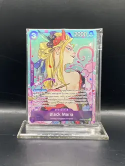 Black Maria (Illustration Box Vol.2) OP08-074 One Piece Promotion Sealed - Image 1