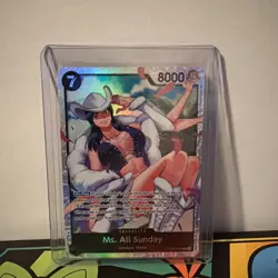 Ms. All Sunday OP14-084 The Azure Sea's Seven SR Foil One Piece - Image 1