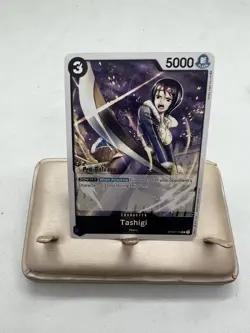 One Piece TCG Paramount War Pre Release Cards Character Tashigi OP02-105 English - Image 1