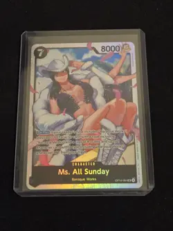 Ms. All Sunday OP14-084 The Azure Sea's Seven SR Foil One Piece - Image 1