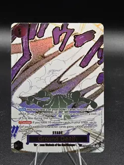 Ground Death (Alternate Art) OP14-096 Rare The Azure Sea's Seven One Piece NM - Image 1