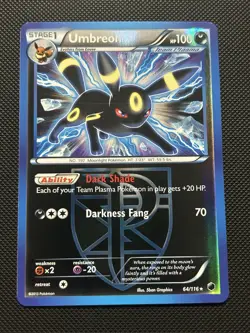 Pokemon TCG - Umbreon (Team Plasma) 64/116 - Plasma Freeze Reverse Holo - Image 1