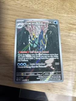 Pokemon Clawitzer 141 Illustration Rare Mega Evolution English - Image 1