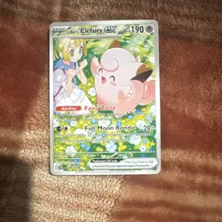 Pokemon Lillie's Clefairy EX 184/159 Journey Together Holo 190HP Special Rare - Image 2