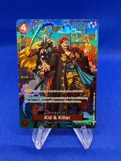 One Piece The Azure Sea’s Seven Kid & Killer EB01-003 SP Alternate Alt NM - Image 1