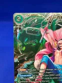 One Piece Carrying On His Will Smoker OP10-030 Alternate Art SP NM - Image 3