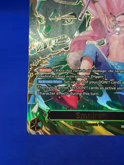 One Piece Carrying On His Will Smoker OP10-030 Alternate Art SP NM - Image 5