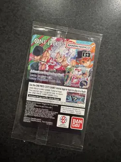 One Piece CCG Monkey.D.Luffy US Voyage P-055 Promo Holo Card 2026 5000 Power - Image 2