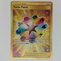 Turbo Patch 200/189 Secret Rare Darkness Ablaze Pokemon TCG Card NM - Image 1