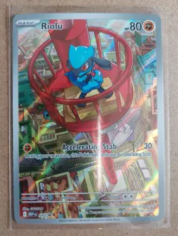 Riolu 10 Black Star Promo Mega Evolution Pokemon Card NM Pack Fresh - Image 1