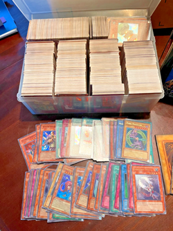 Yu Gi Oh! Cards TCG LOT Holo Rare + Collector Tin Containers (HEAVY box) - Image 2