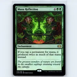 MTG Mana Reflection #175 2XM Double Masters Foil R NM Magic Card - Image 1